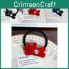 Delightful Bear Shaped Hair Clips And Hair Ties Versatile Acetate Hair Fashion