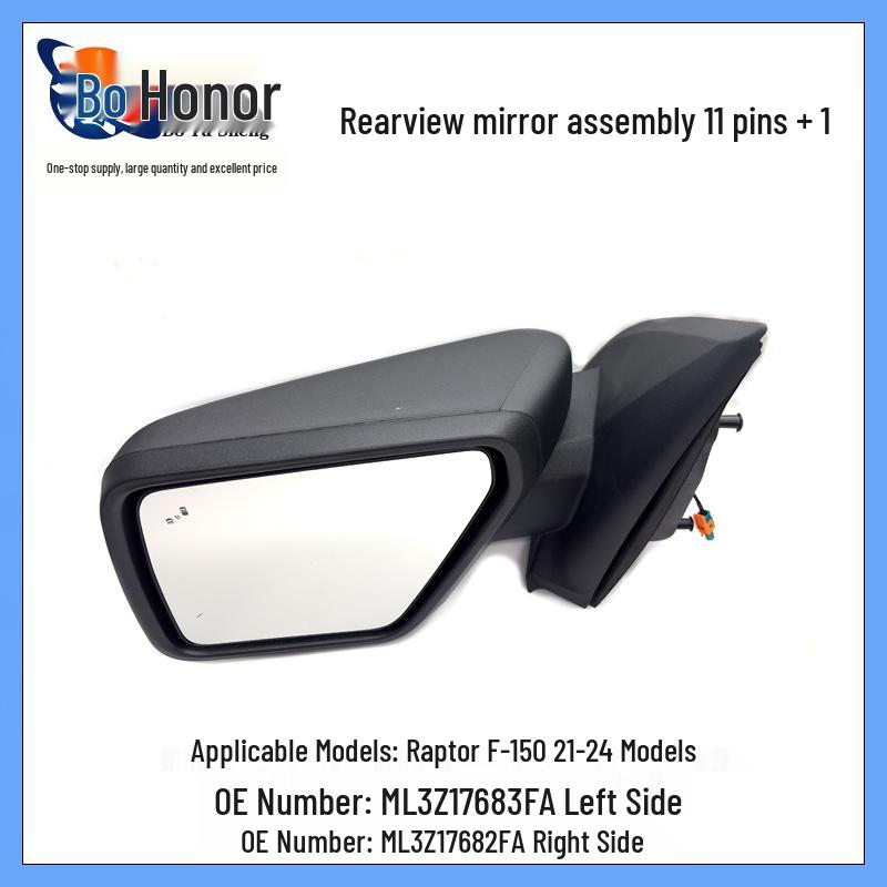 

Raptor F150 Rearview Mirror (2021-2024) ML3Z17682FA ML3Z17683FA ML3Z17682FA Right