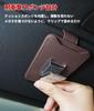 GR Sports Exclusive Car Glasses Holder GR SPORTS Custom Sunglasses Holder Car Ticket Card Holder Leather Sunglasses Clip Car Storage Glasses Holder