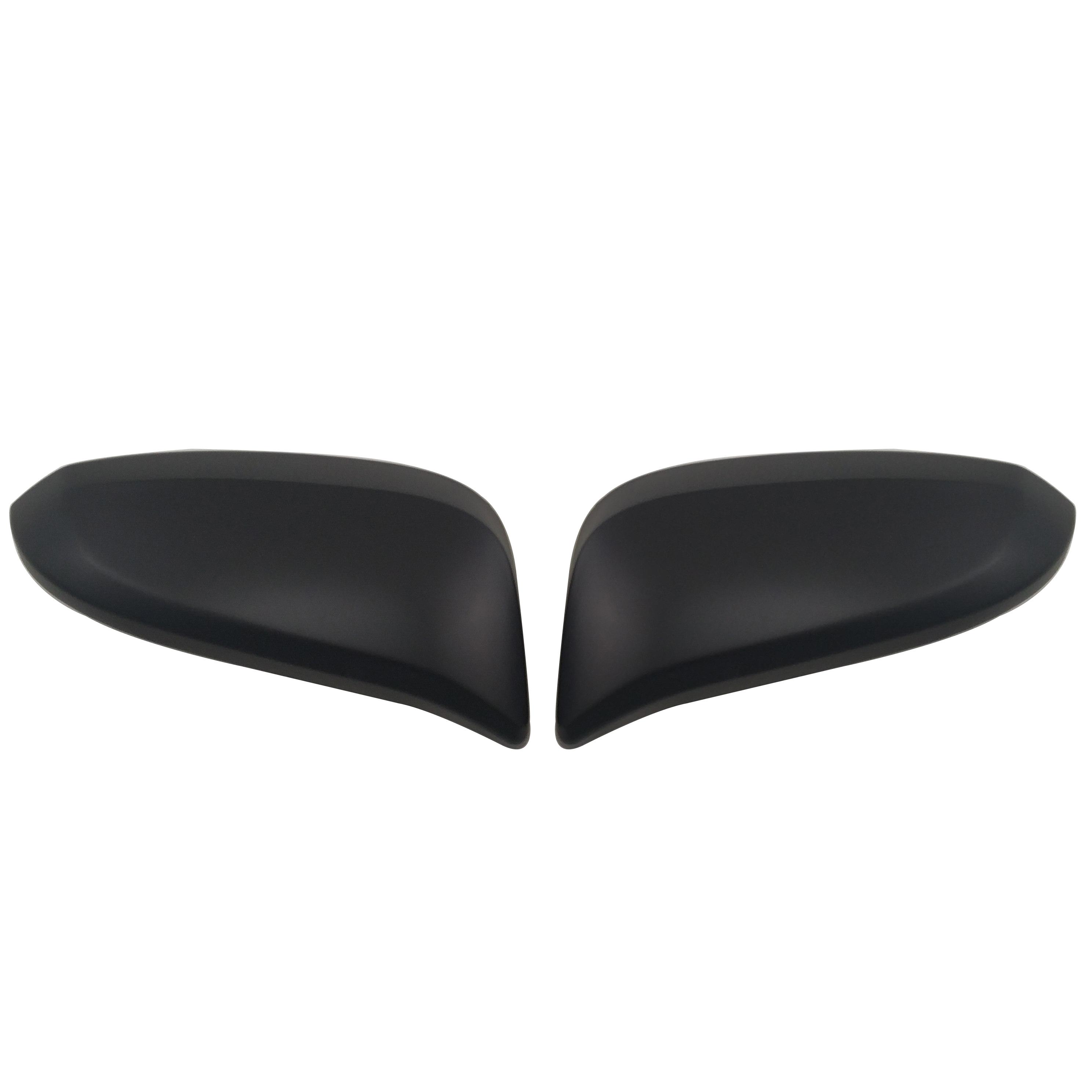

High Quality Car Rearview Accessories Plated Carbon Door Mirror Cover Trim For Toyota INNOVA Hilux Revo Fortuner 2015 2016 2018 матовый черный
