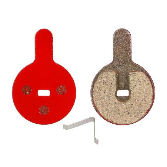 2 stk Sykkelbremseklosser Universelle MTB Landevei Fjell Sykling Sykkel Skivebremseklosser Elektrisk Sparkesykkel Erstatningstilbehør