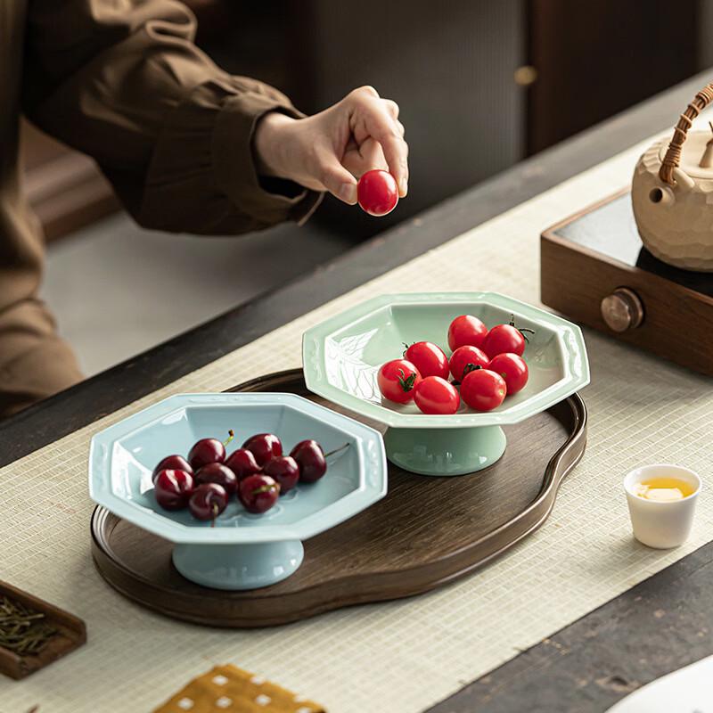 Ruhan Zen Ceramic High-Footed Draining Plate