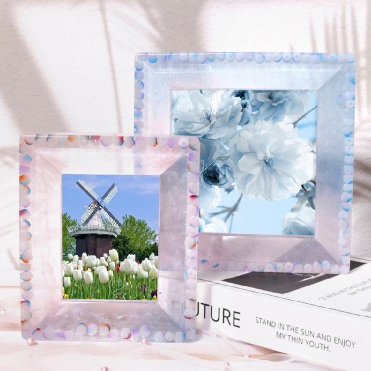 Large Photo Frame Silicone Mold Square Picture Frame Mold for DIY Crafts Making