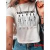 Top Scurt cu Imprimeu Album 2026 Backstreet Millennium Tour Merch Iconic Potrivit pentru Concerte Evenimente cu Fani Îmbrăcăminte Casual Cadou Nostalgic pentru Fanii BSB Mașină