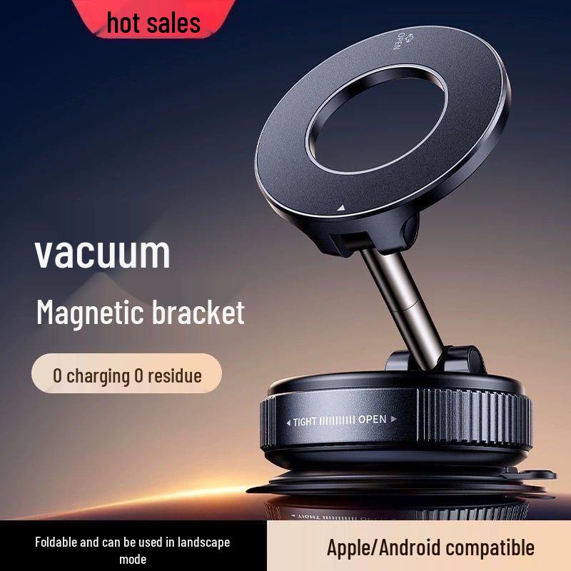 K007 Foldable Magnetic Car & Home Phone Holder - Strong Suction, 2025 Edition