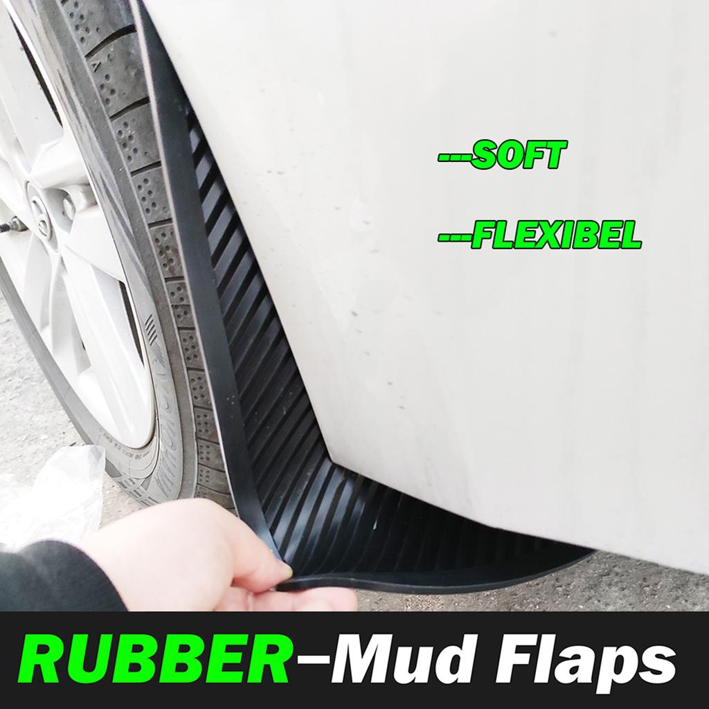 4 buc. Clape de noroi universale din cauciuc moale Aparatori de stropire pentru Dacia Duster Logan Lodgy Dokker Sandero Stepway