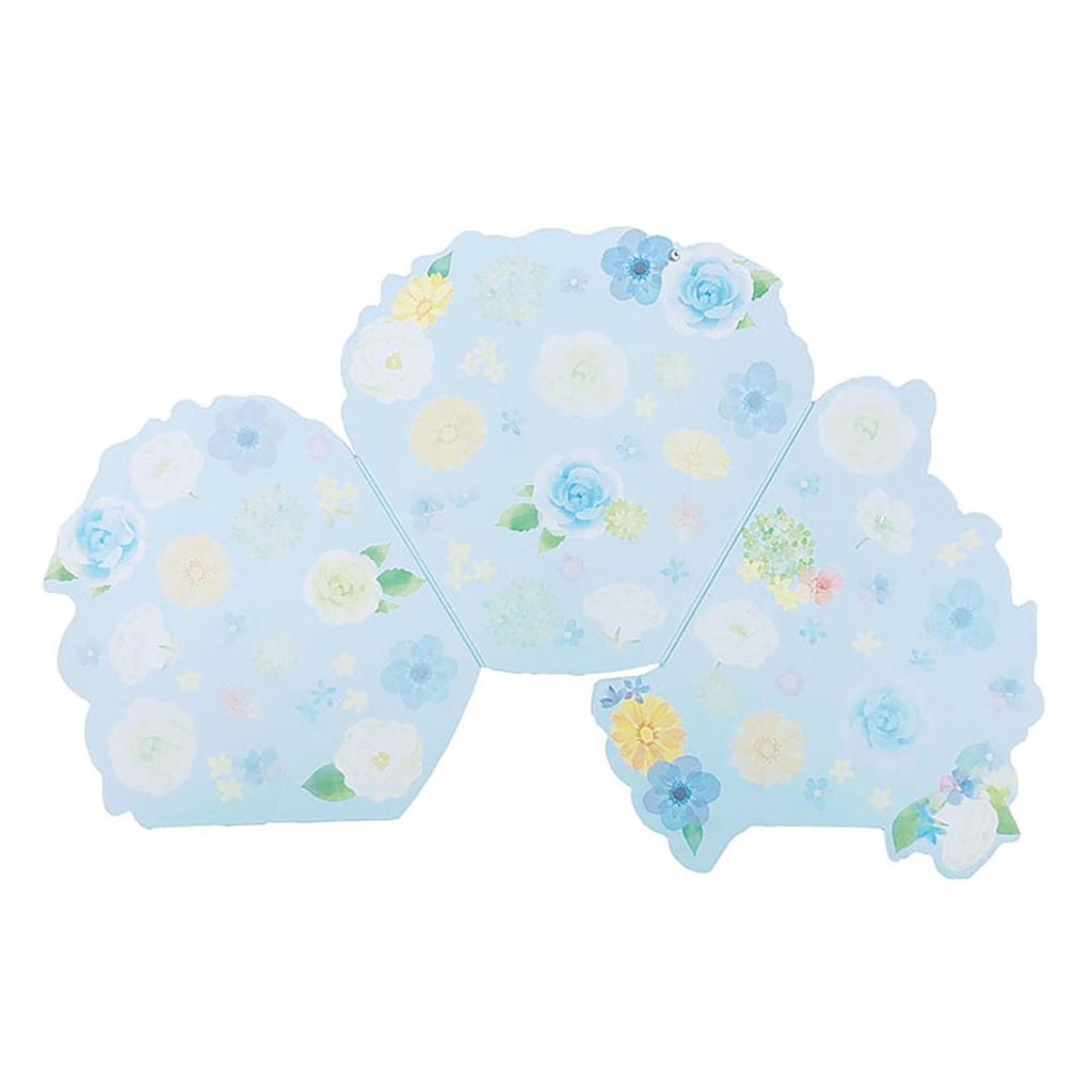 Sanrio Message Card with Blue Bouquet Design 657522 (SANRIO)