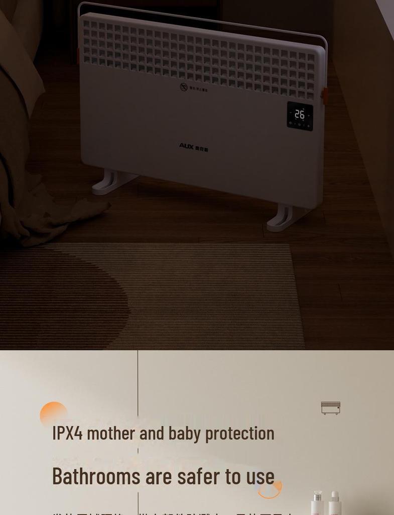 Oaks NDL220-B81 Energy-Saving Vertical Convection Heater for Whole House or Bedroom