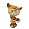 Cute Cat Figurine Cartoon Chef Cat Statue Resin Mender Kitten Figure Miniature Nordic Home Room Decoration Desktop Ornaments