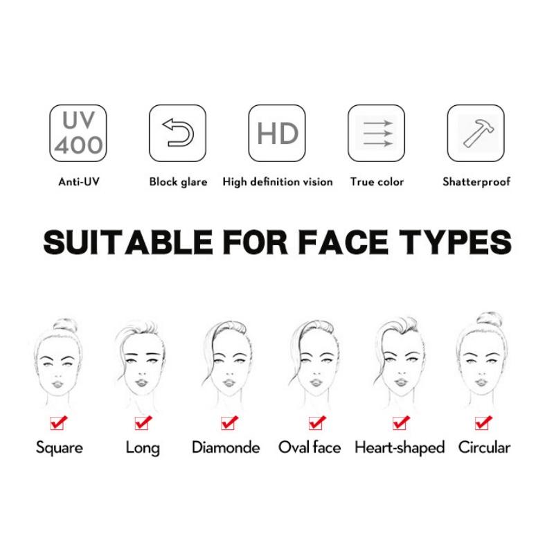 Lunettes de soleil pour femmes, lunettes de soleil de mode en métal monobloc pour hommes et femmes