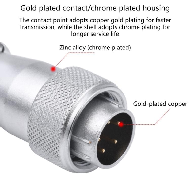 Industrial WS16 TQ Male set Circular Connector Alloy for Specific Requirements