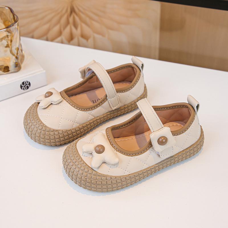 

Туфли для девочек, детские туфли для малышей, новинка весны и осени 2025 года, весенние туфли для маленьких девочек на мягкой подошве, нескользящие 50 pairs of 21-25 yards in a whole box