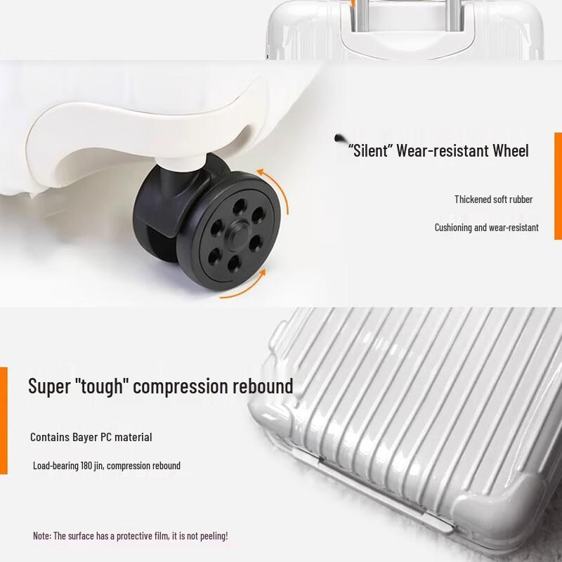 Odolný hardshell kufr Li Shen pro ženy