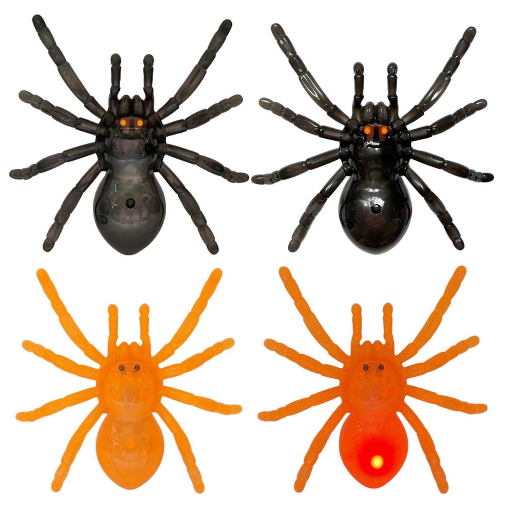 Realistic Fake Black Spider Prank Toy for Halloween & April Fools' Day