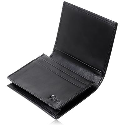 Business Card Holder for Genuine Business Card Soft To Fit In Your Comes with a Vanity Large Black Men, Leather, Case, Hand, Unbreakable,
