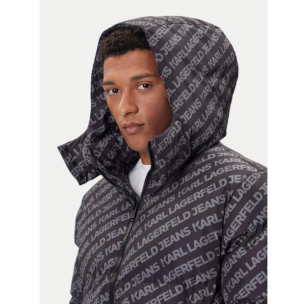 Winter Jacket Karl Lagerfeld Jeans A4M15062, Black, Standard Fit