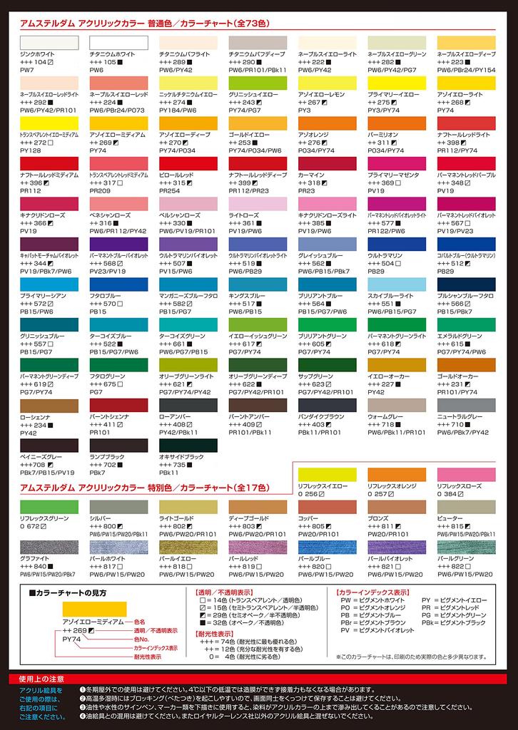 Talens Amsterdam Acrylic Colors, 24-Color Set, AAC-24, 20ml (No. 6)