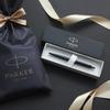 PARKER 2122657ZV3 Parker Ballpoint Pen, Jotter XL, Black BT, Medium, Oily Brand, Wrapping Bag, Gi...
