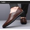Men Breathable Casual Slip On Soft Sole Solid Color Business Daily Loafers