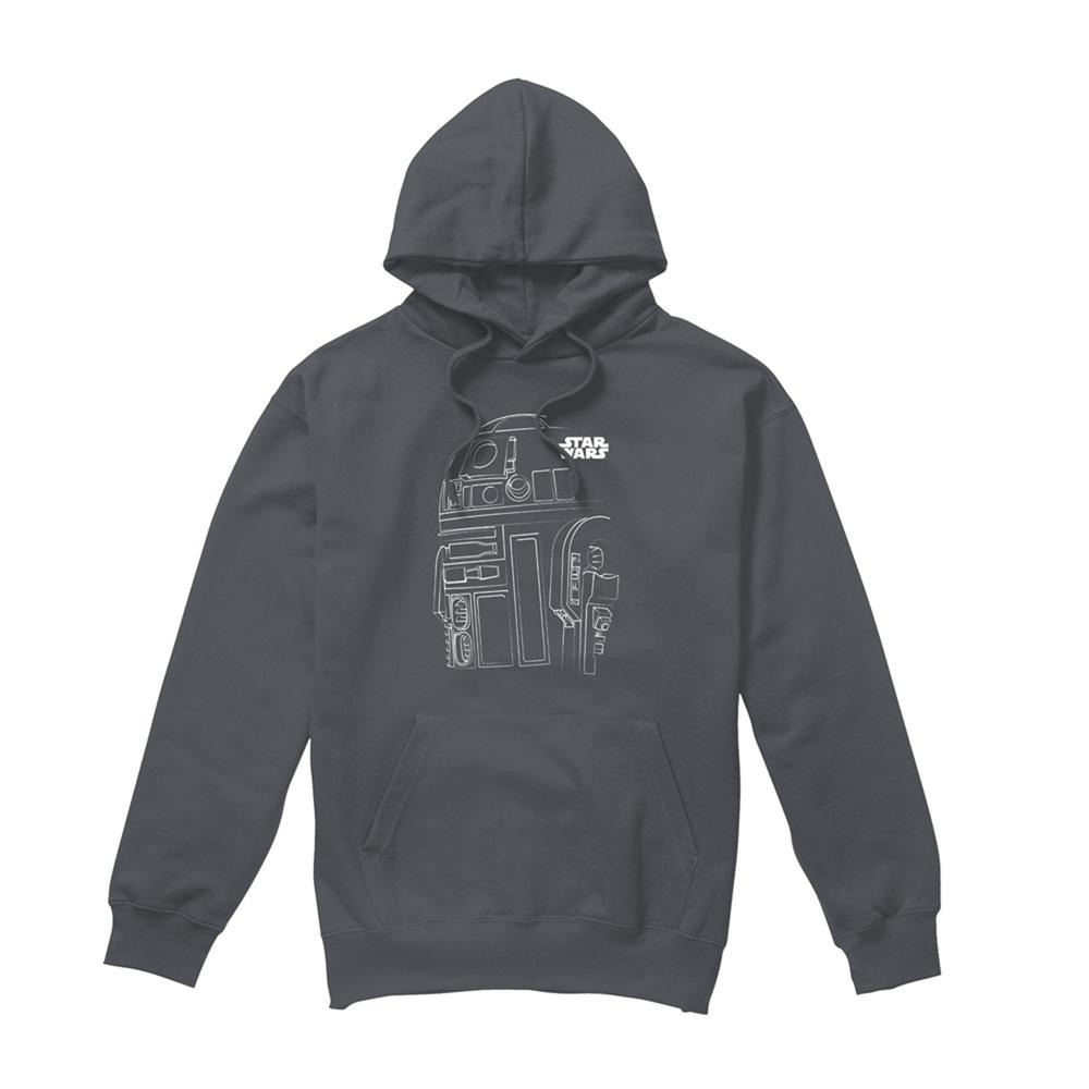 Star Wars Unisex Adult R2-D2 Outline Hoodie