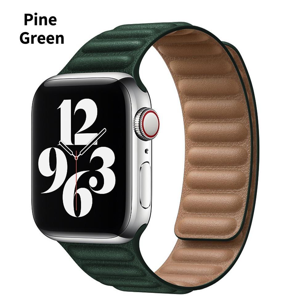 2023 New Link For Apple Watch Band 49mm 44mm 40mm 41mm 45mm 42mm 38mm Magnetic Loop Bracelet iWatch Series 3 5 4 SE 6 7 8 Ultra 49mm  Strap