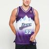 Mitchell & Ness Utah Jazz Road 1996 97 Karl Malone Swingman Jersey SMJYGS18216-UJAPURP96KMA