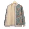 Knitted Sweater Coat for Middle-Aged & Elderly Women - Plush Velvet, Thick Winter Warmth for Grandma & Mom