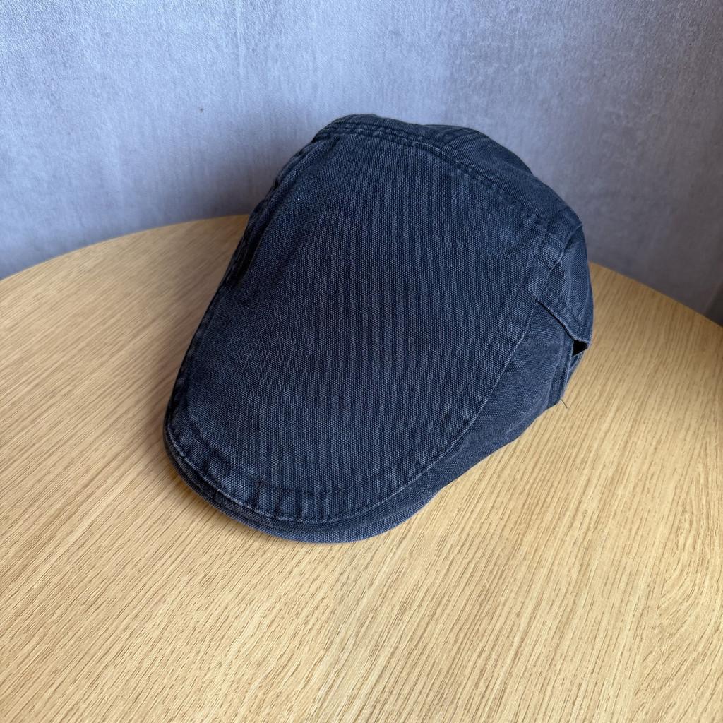 

Vintage Artist Cap With Breathable Cotton For Summer And Autumn Casual Wear CharcoalBlack
