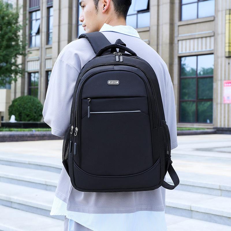 Leisure Simple Backpack Large Capacity Business Computer Bag Short Trip Backpack