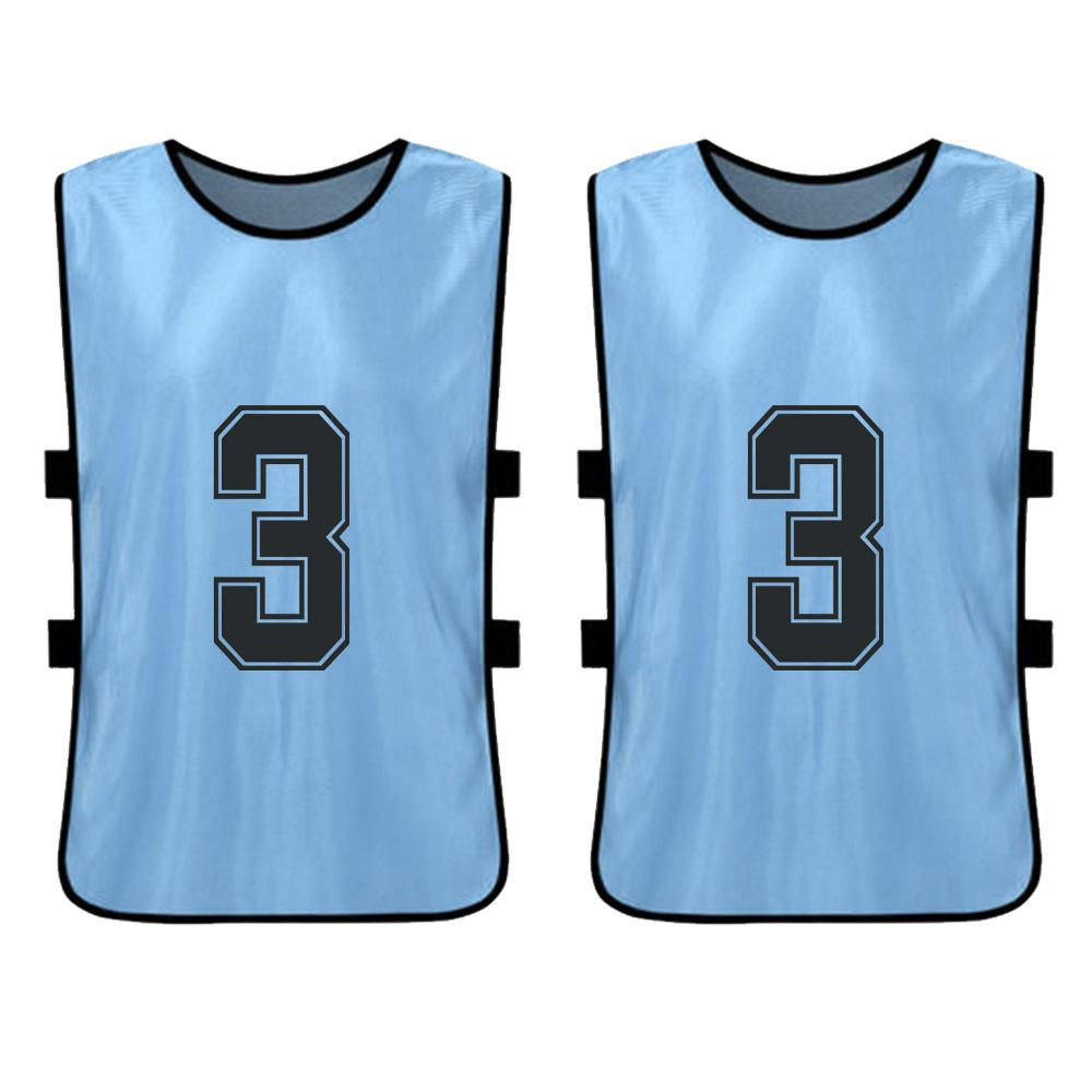 12 PCS Adults Soccer Pinnies Quick Drying Football Team Jerseys Sports Scrimmage Soccer Team