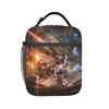 Custom Gundams Thermal Insulated Lunch Bag Women Men Anime Resuable Lunch Container for Outdoor Picnic Multifunction Food Box