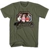 Cheers TV Show Cast Color Plaque Photo Men's T Shirt