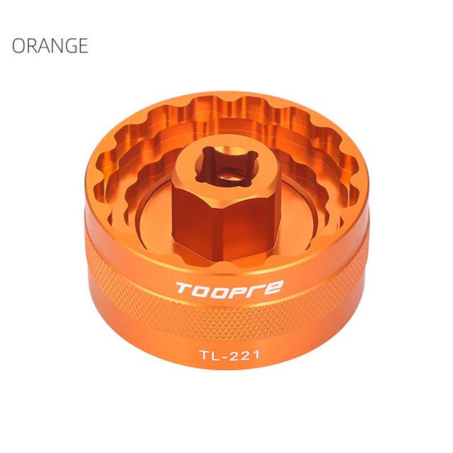 TOOPRE Bike Bottom Bracket Tool DUB BBR60 MT800 BB TL-fc24 fc25 Remove Lockring Implement BB93 MTB Mega BSA30 BB386 Install Cup оранжевый