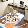 Office Rug Chip 'n' Dale, Squirrels Theme 3D Printed Anti-Slip Rug-Machine Washable for Living Room
