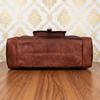 Handmade Leather Duffel Bag Men Women, Personalised Leather Duffel Travel Gym Duffle Bag - Christmas Gift