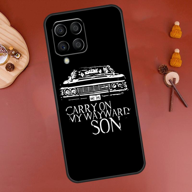 Supernatural CARRY ON WAYWARD SONS Case For Samsung Galaxy M35 M55 M15 M32 M16 M36 M56 M54 M23 M20 M52 M34 M14 M11 M31 M13 M53