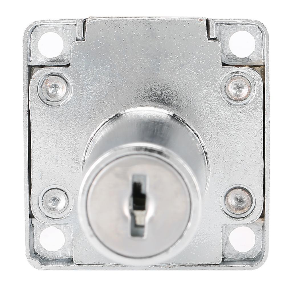 3pcs Universal Drawer Lock Zinc Alloy Cam Lock Security Cabinet Lock Office