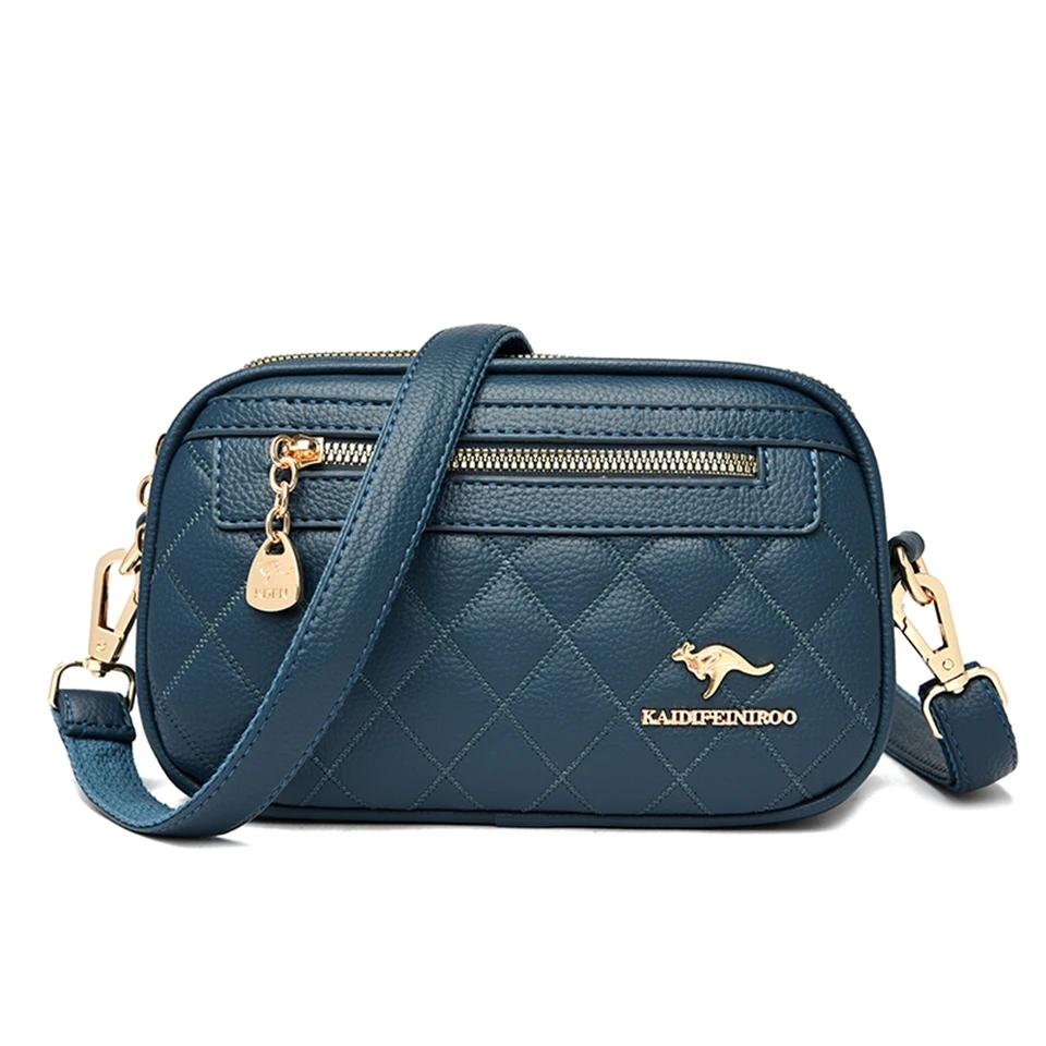 Damen Hochwertige Leder Geldbörse Umhängetaschen Luxus Designer Crossbody Tasche Damen Pendler Handtaschen Mode Damen Umhängetasche