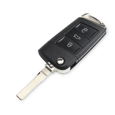 Car Accessories Folding Replacement Remote Key Case Car Key Shell 3 Buttons Automotive Key