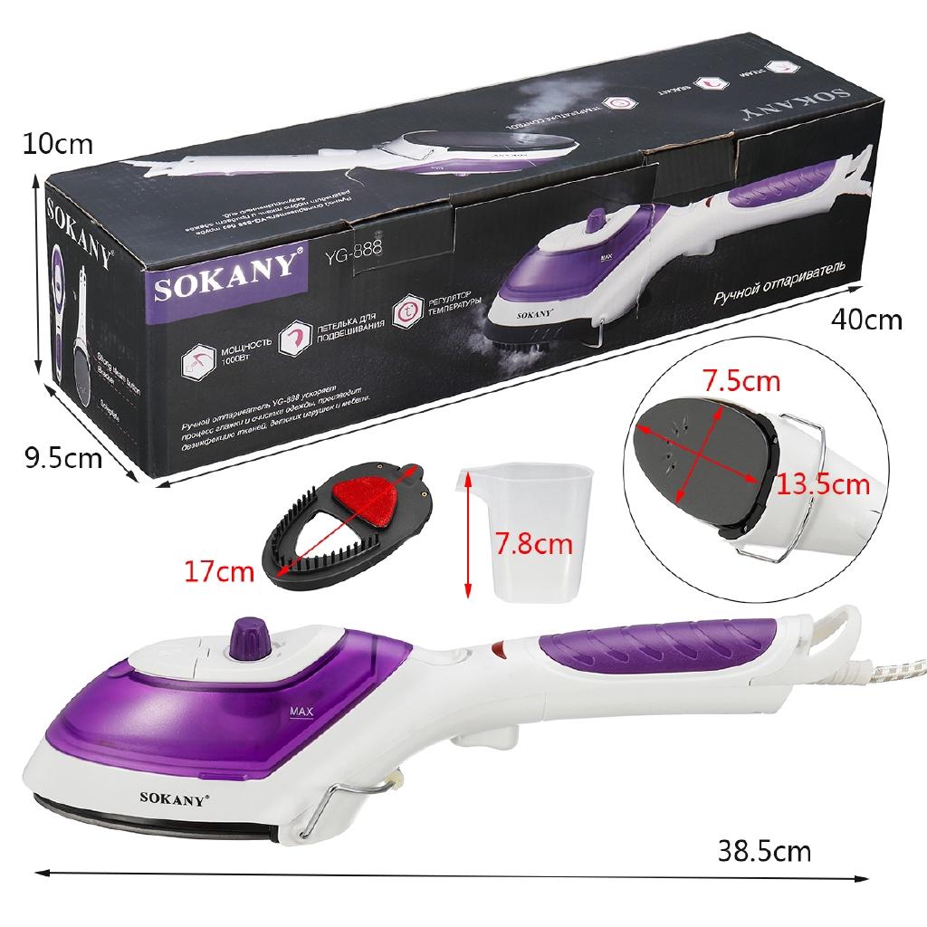 70ml 220V 1000W Handheld Clothes Garment Steamer Fast-Heat Steam Iron Home Travel Capacity New