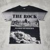 Vtg Alcatraz The Rock San Francisco Gevangenis AOP Grafisch T-shirt Heren Medium Unisex T-shirt
