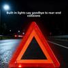 Señal de advertencia reflectante LED para coche, luz de seguridad para estacionamiento, accesorios de auto