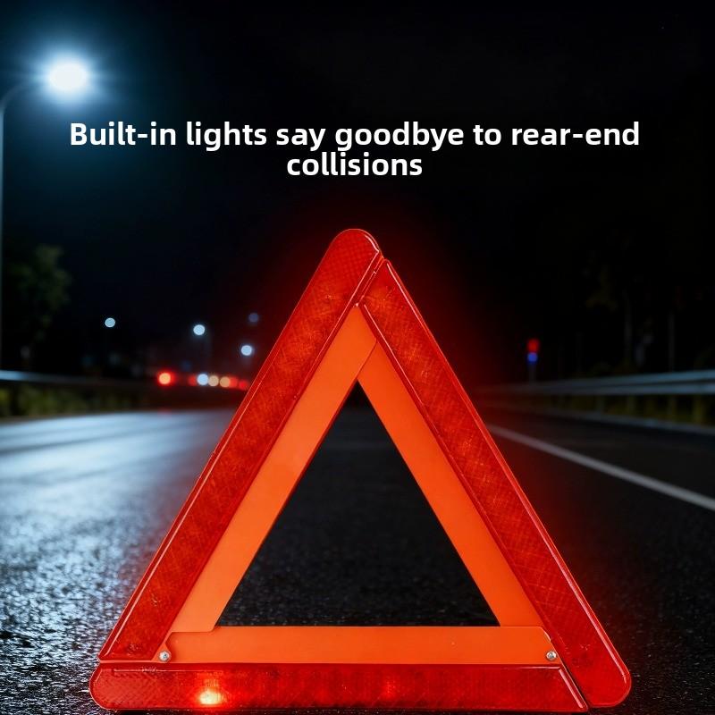 Señal de advertencia reflectante LED para coche, luz de seguridad para estacionamiento, accesorios de auto