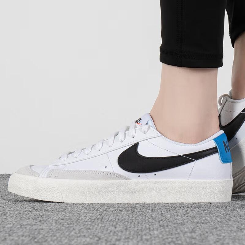 Nike Blazer Low 77 Vintage White Blue Black Sneakers DA4074-111