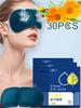 1/10/30/50PCS Green Lutein Steam Eye Mask, Moisturizes The Eyes, Reduces Fatigue, Relaxes The Body A