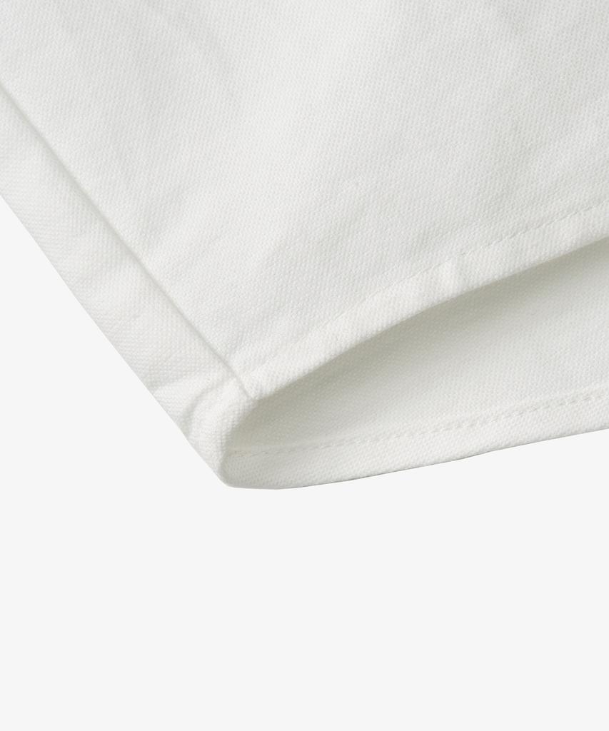 TOFFEE Oversized Oxford Shirt (White)