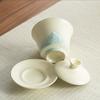 150ml Chinese Retro Ceramic Tea Tureen Handmade Pottery Gaiwan Travel Portable Tea Bowl Teacup Household Teaware Tea Infuser