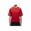 Adidas Neo Raglan Sleeve Round Neck Short Sleeve T-Shirt Women Tops Red CV7746