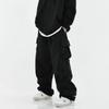 Pantalon Cargo pour hommes, Streetwear, Harajuku, décontracté, taille élastique, jambes larges, jogging pour hommes, printemps été