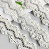 4Cm Bead Embroidery Wave Barcode Lace Clothing Dress Window Decoration Luggage Clothing Decoration Lace Accessories